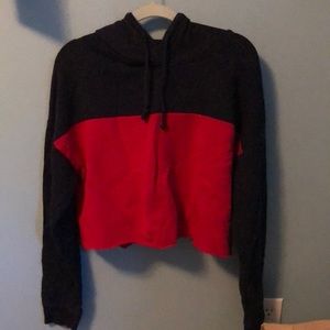 Hollister cropped sweatshirt